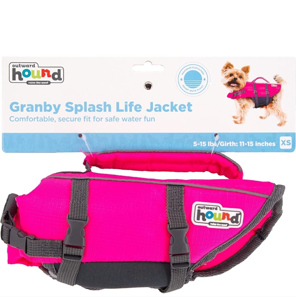 Puppy life jacket worn once